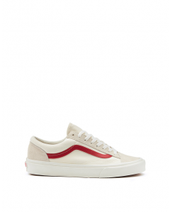VANS STYLE 36 - MARSHMALLOW RACING RED