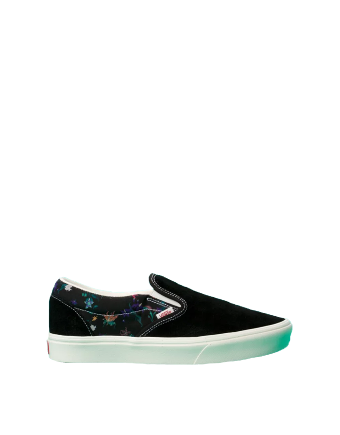 รองเท้าแวน VANS COMFYCUSH SLIP-ON - FATAL FLORAL BLACK - VN0A7TNMBLK